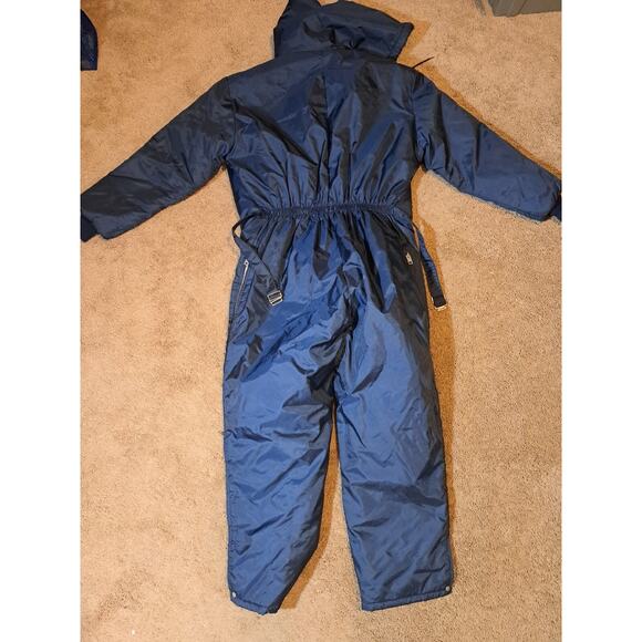 United Pioneer Insulated Coveralls Fur Collar Winter Snow Ski Suit large vintage - Picture 7 of 7